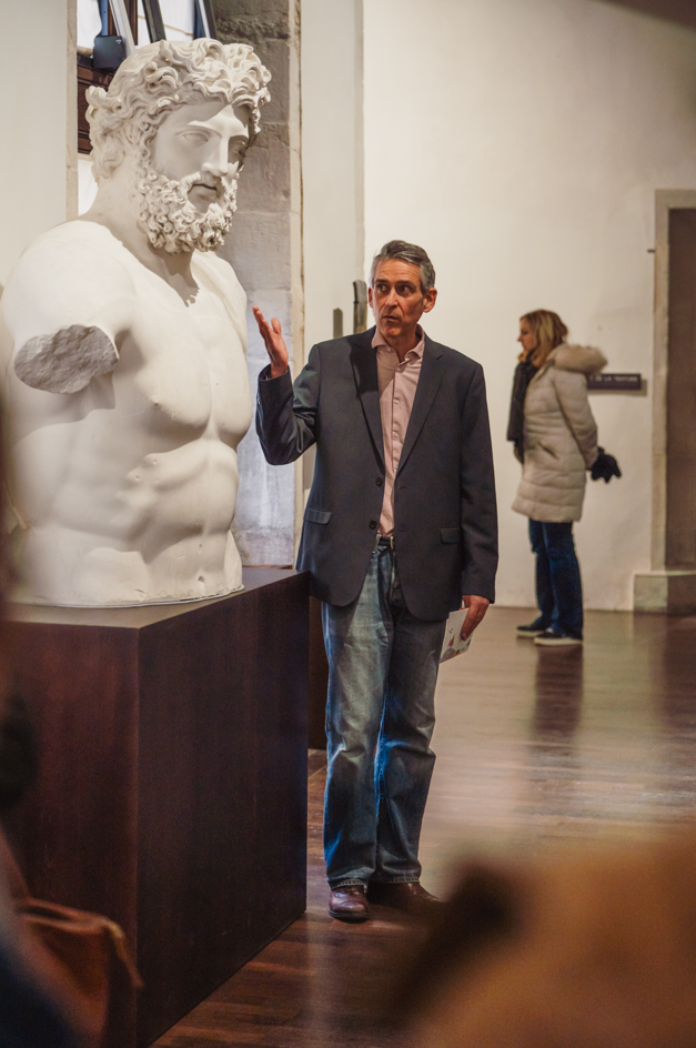 Visite perchée au musée du Temps